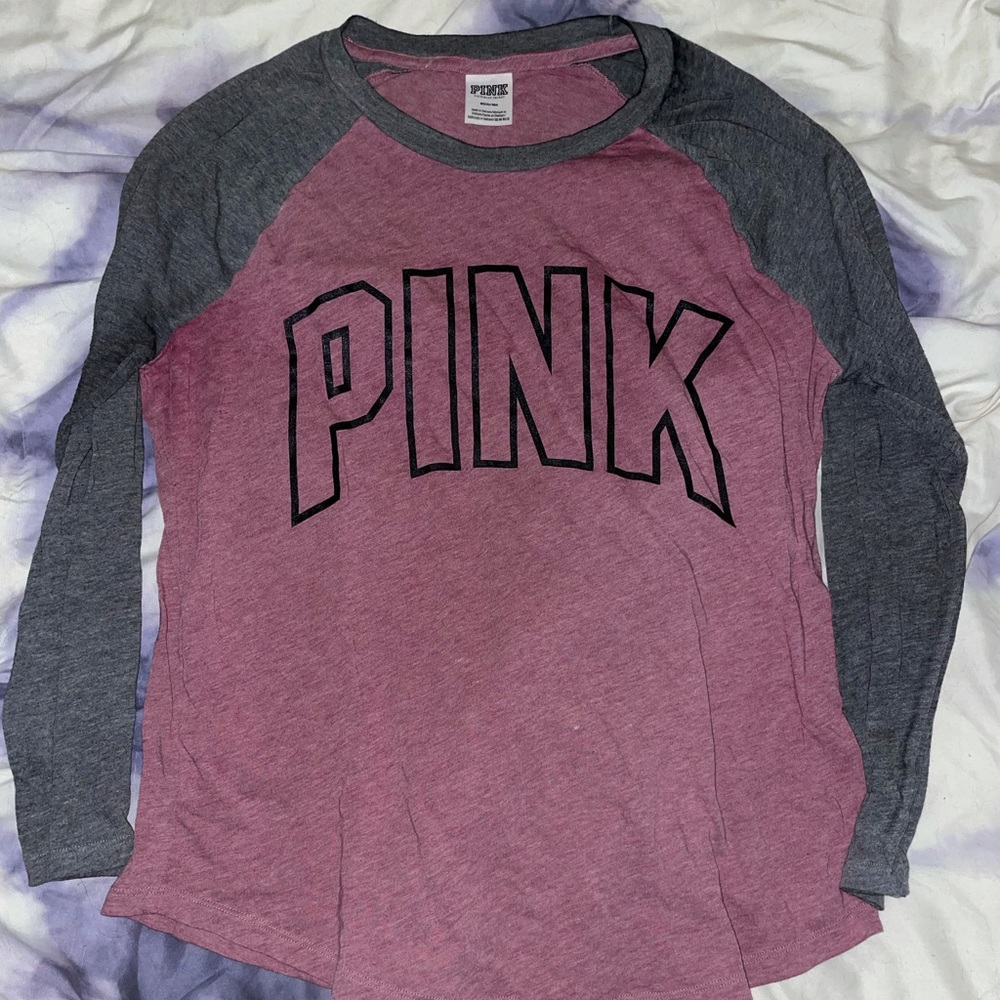 VICTORIAS SECRET PINK Baseball tee